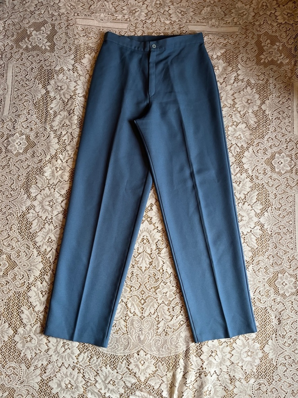 1970s/80s "Bend Over" by Levi Strauss & Co Trouser Pants, Light Blue, Size 32